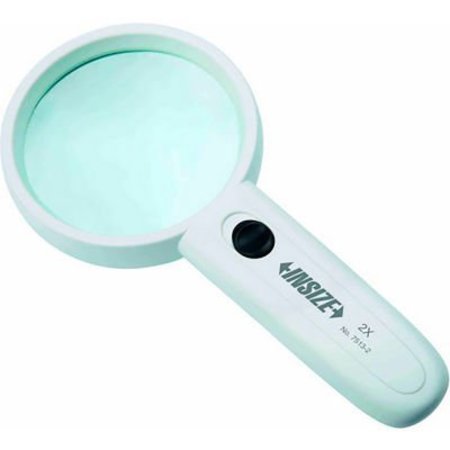INSIZE Insize Magnifier w/ Illumination & 2X Magnification 7513-2